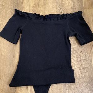 Abercrombie off shoulder bodysuit